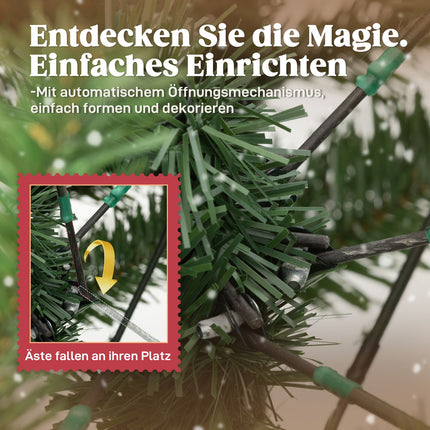 Artificial Christmas Tree, 180 cm, Pine, 3026 Tips