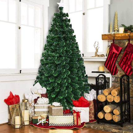 Künstlicher Weihnachtsbaum 210 cm, 280 LEDs, Metallständer