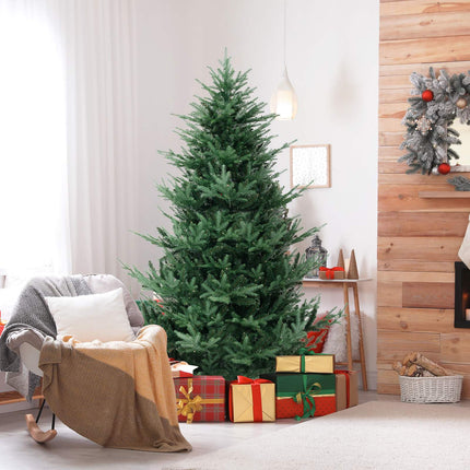 Künstlicher Weihnachtsbaum 210 cm, 340 warmweiße LEDs, 8 Modi