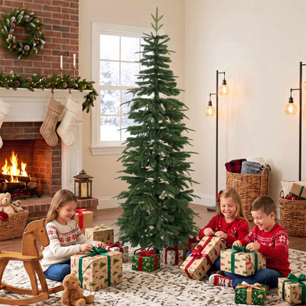 Artificial Christmas Tree, 210 cm Fir with Hinged Branches