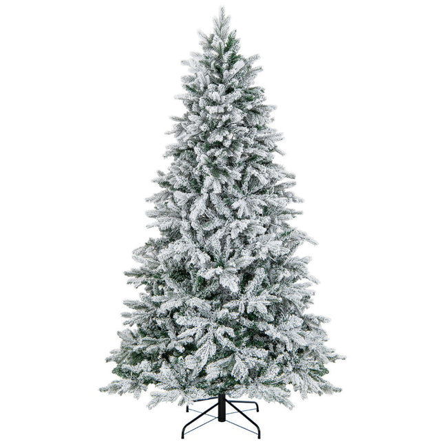 Künstlicher Weihnachtsbaum 210 cm, vorbeleuchtet mit 300 warmweißen LEDs