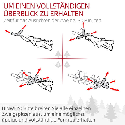 Umělý vánoční stromek, 210cm, úzký design, zasněžený