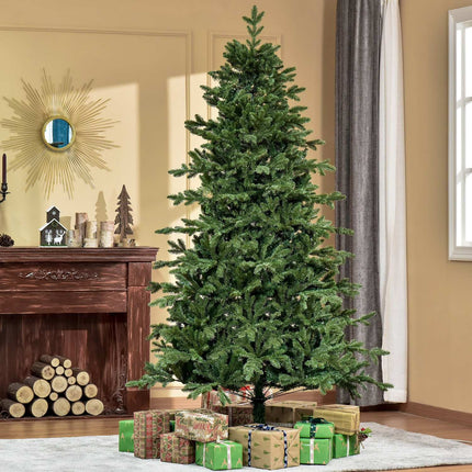Künstlicher Weihnachtsbaum, 2,1 m, PVC & PE, Metallständer