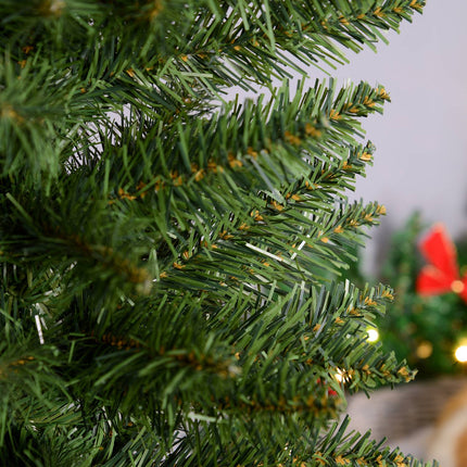 Künstlicher Weihnachtsbaum, 2,1 m, realistische Kunststoffzweige