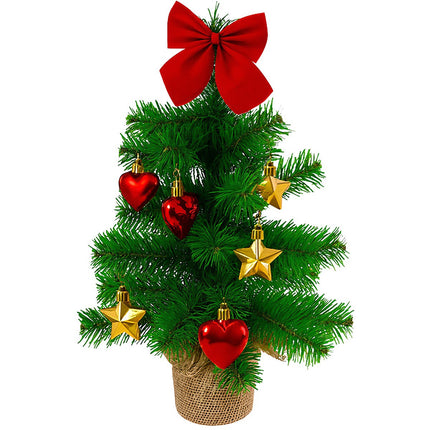 Künstlicher Weihnachtsbaum 45cm – Kompakt, lebensecht, dekoriert