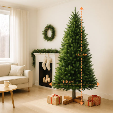 Künstlicher Weihnachtsbaum, PVC-Nadeln, Wiederverwendbar