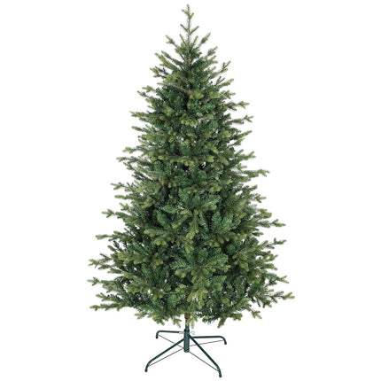 Künstlicher Weihnachtsbaum, realistische Zweige, Metallständer, 180 cm