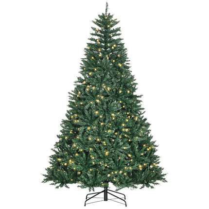Umělý vánoční stromek se 700 LED světly, výška 2.1m