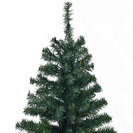 Umělý vánoční stromek s LED světly, 210cm
