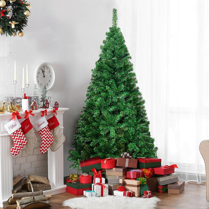 Künstlicher Weihnachtsbaum mit Metallständer, 180 cm, PVC-Material