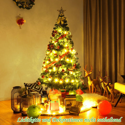 Künstlicher Weihnachtsbaum mit Metallständer, 180 cm, PVC-Material