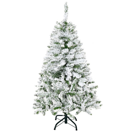 120 cm künstlicher Weihnachtsbaum mit Schnee und 200 Spitzen