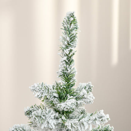 120 cm künstlicher Weihnachtsbaum mit Schnee und 200 Spitzen