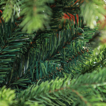 180 cm künstlicher Weihnachtsbaum, 1700 Spitzen, faltbarer Ständer