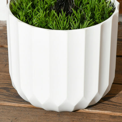 Artificial cypress trees with moss - Set of 2.90 cm