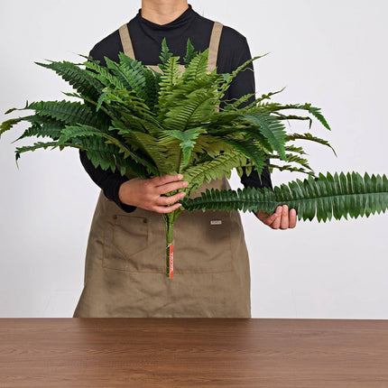 Artificial Ferns, Set of 2, 45-Inch 63-Frond Boston Fern