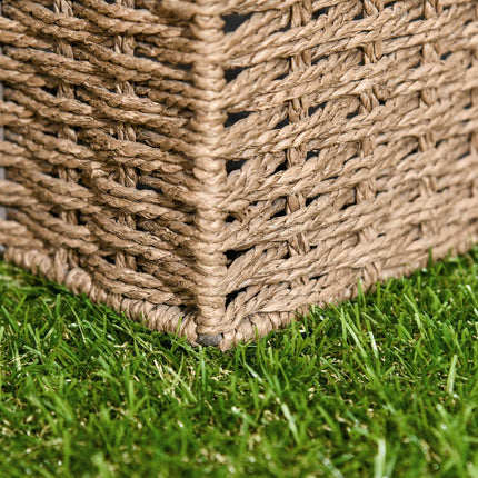 Kunstrasenmatte, 10er-Pack - 25 mm, 30x30 cm, dunkelgrün
