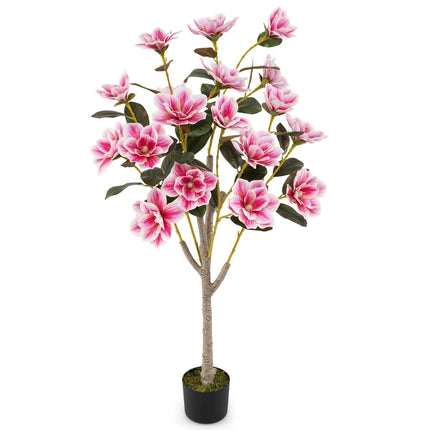 Artificial Magnolia Tree with Blossoms, 90 cm, Potted