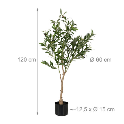 Artificial Olive Tree in Pot – Realistic Design, Low Maintenance