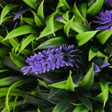 Künstliche Pflanzen 2er-Set - UV-beständig, 70cm mit Lavendel