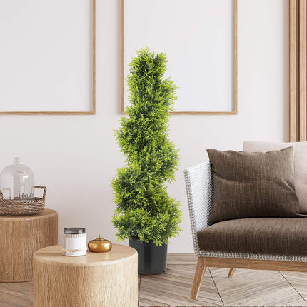 Künstlicher Spiral-Kegelbaum, 90cm, UV-beständig