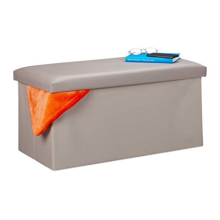 Artificial leather bench