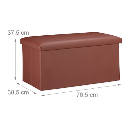 Lavice z umělé kůže