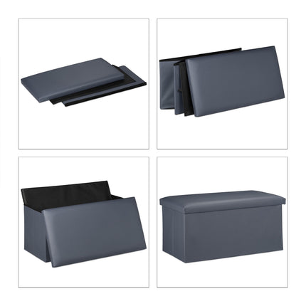 Artificial leather bench