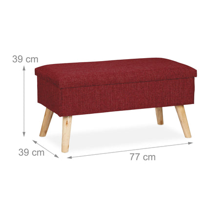 Artificial leather bench