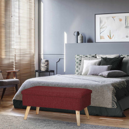 Artificial leather bench
