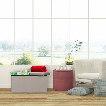 Artificial leather bench