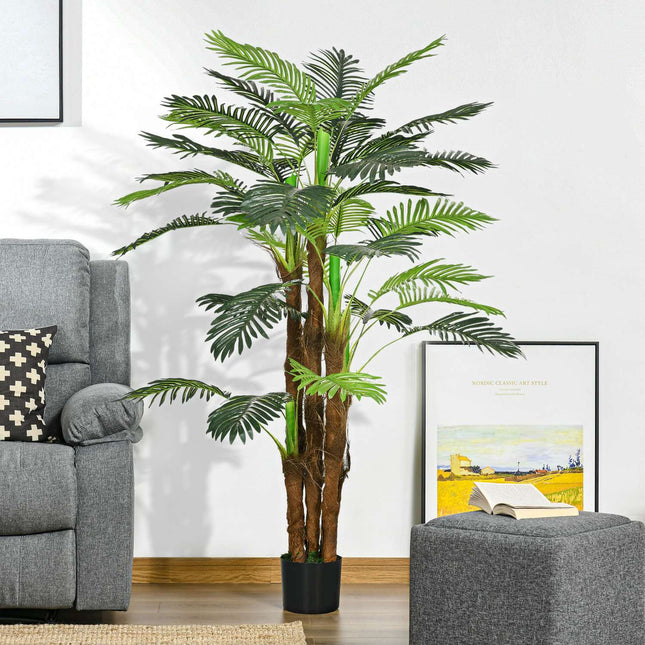 Künstliche Palme - 160 cm, 36 Äste, innen/außen