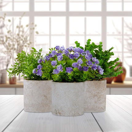 Artificial plants set of 3