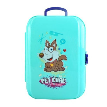 A set for bathing a dog - a toy