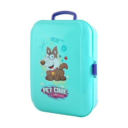 A set for bathing a dog - a toy