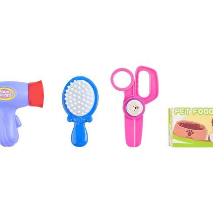 A set for bathing a dog - a toy