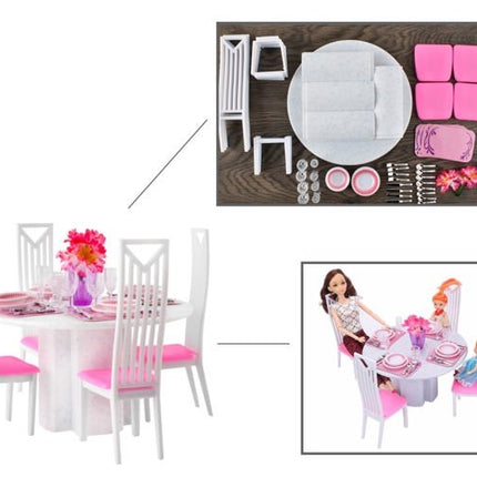 Ein Möbelset für Puppen ML8248 