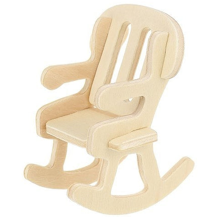 A set of wooden furniture for dolls 34 pcs.
