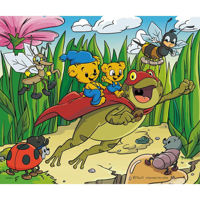 Ash Puzzle aus Holz 30 Teile Bamse und das kleinste Abenteuer der Welt