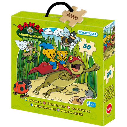 Ash Puzzle aus Holz 30 Teile Bamse und das kleinste Abenteuer der Welt