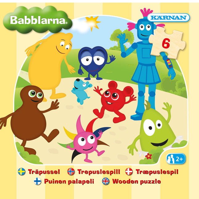 Ash Puzzle Holz Babblers 6 Teile
