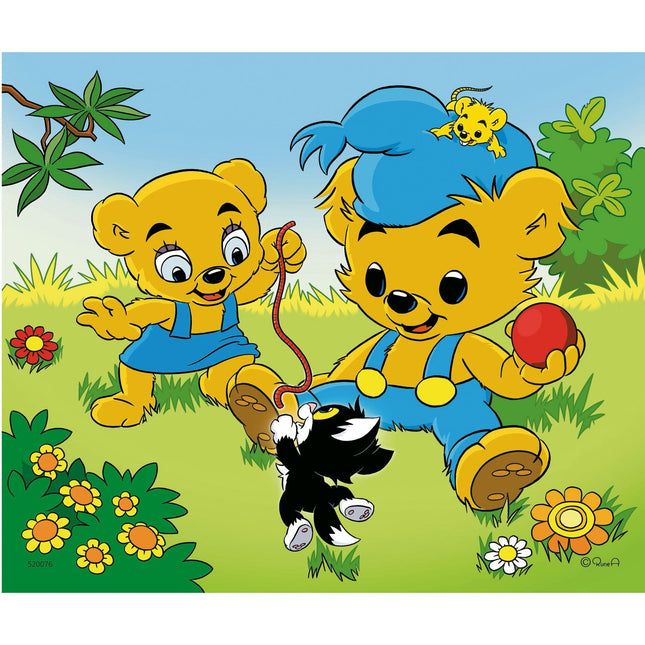 Ash Puzzle Holz Teddybär 6-teilig