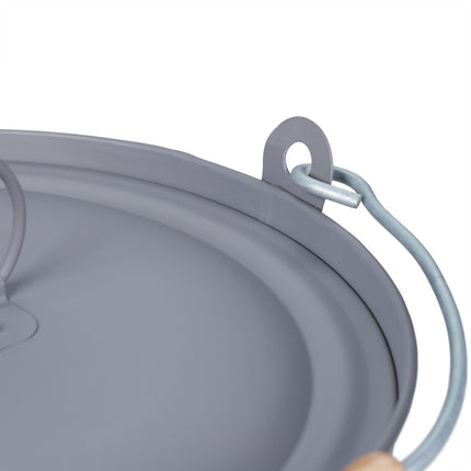 Aschenbecher mit Deckel 12 l