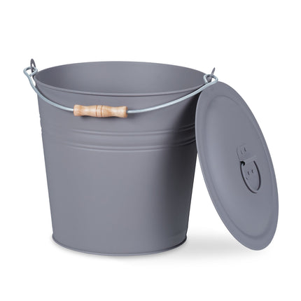 Aschenbecher mit Deckel 12 l
