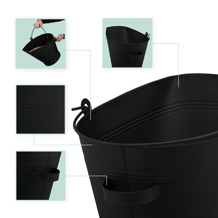 Aschenbecher mit Schaufel 11 l