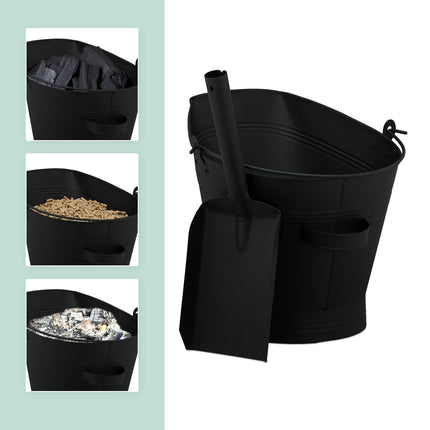 Aschenbecher mit Schaufel 11 l