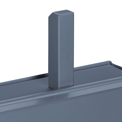 Ashtray with spade in anthracite