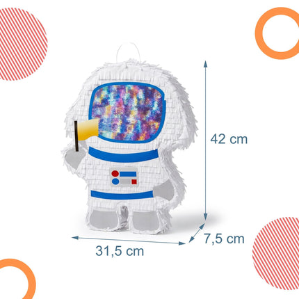 Astronaut Piñata Set with Stick & Mask