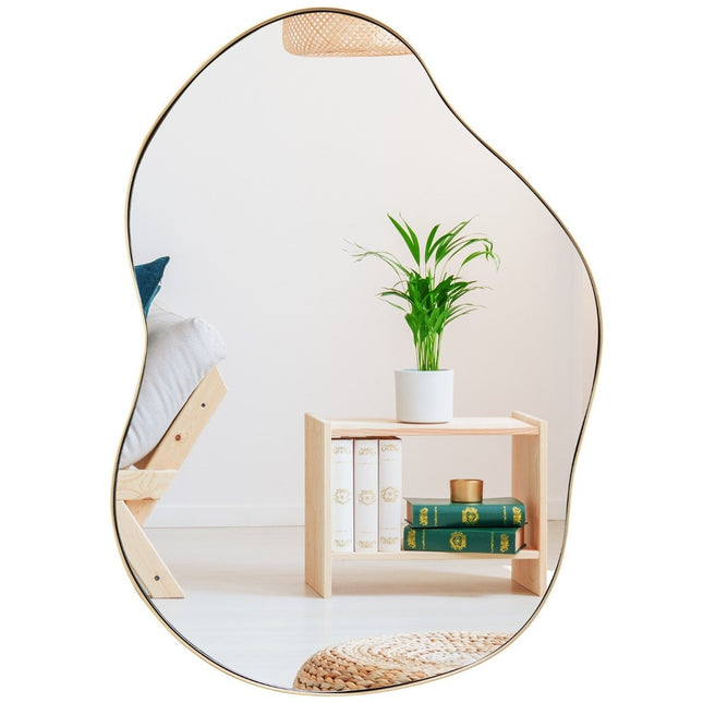 Asymmetrischer Wandspiegel, 78 x 56,5 cm, HD-Reflexion