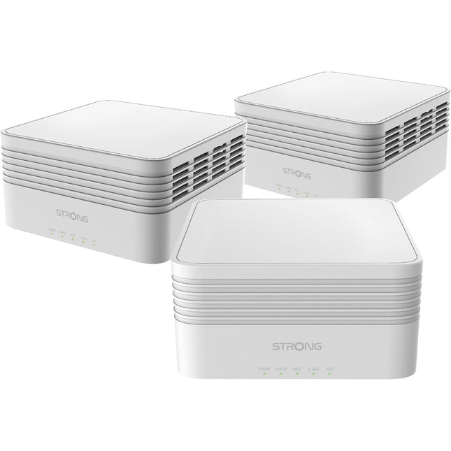 Atria WiFi 6 Mesh AX3000 domácí sada, 3 ks